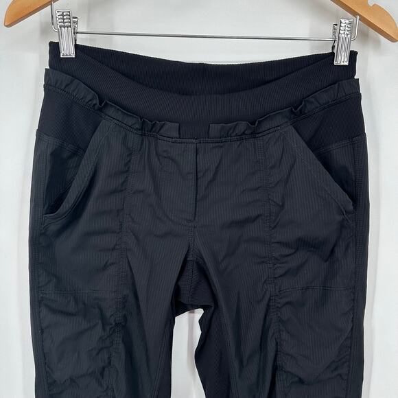 Lululemon Street To Studio Crop No Liner Cropped Pants Swift Sweatpants, Black - Picture 5 of 13